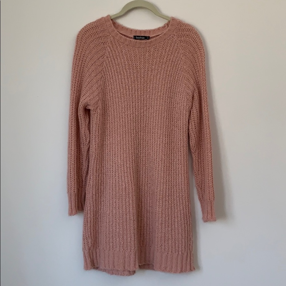 Boohoo Knitted Sweater Dress